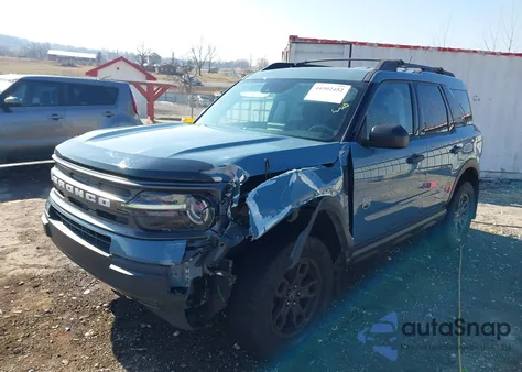 2021 Ford Bronco Sport Big Bend from USA, damaged, VIN 3FMCR9B62MRA22656